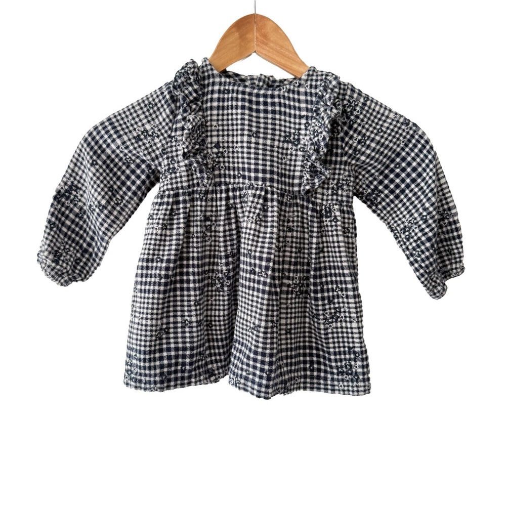 Miles The Label Checkered Kids Casual Dress 18 Months